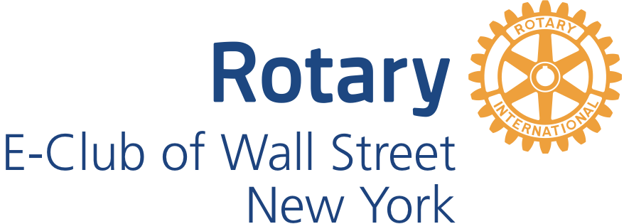 Logo Rotary E-Club of Wall Street New York